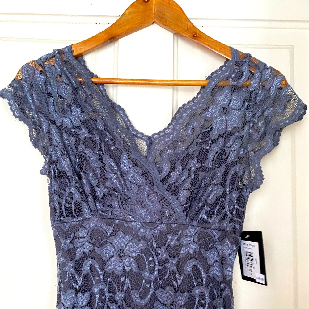 Nordstrom Marina Lace Formal Grey Dress size 4
